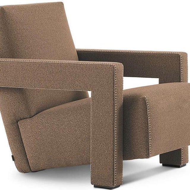 Contemporary Utrecht Chair by Gerrit Thomas Rietveld for Cassina For Sale - Image 3 of 16