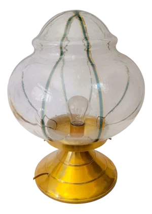 Large Murano Glass Table Lamp by Tony Zuccheri for VeArt