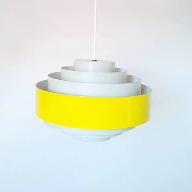 1960s Danish Pendant Light Model Ultra Design by Jo Hammerborg for Fog & Mørup For Sale - Image 5 of 9