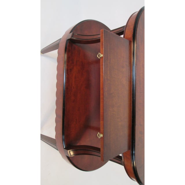 1940s 1940s Mahogany Server Made by Joseph Gerte of Boston For Sale - Image 5 of 11