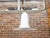 Mid 20th Century Italian Mid Century Modern Murano Glass White Light Fixture with Twirling Motifs, Wired For Sale - Image 9 of 11