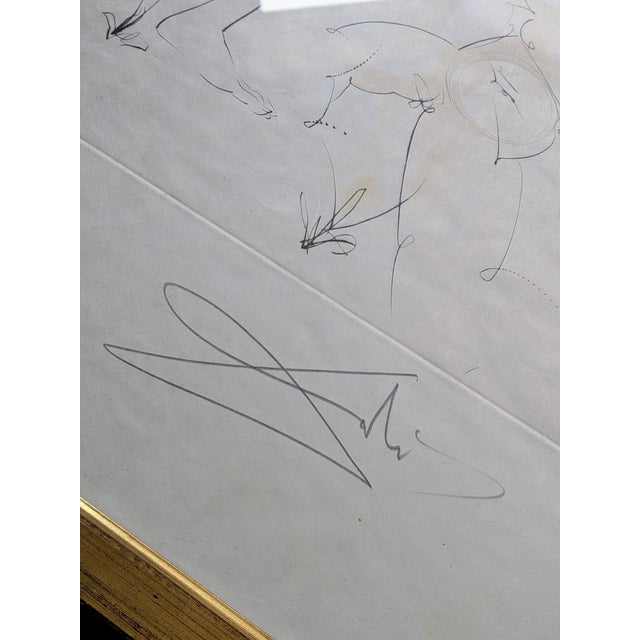 Salvador Dali, Venus et l'Amour, 1971, Engraving and Etching, Framed For Sale - Image 6 of 8