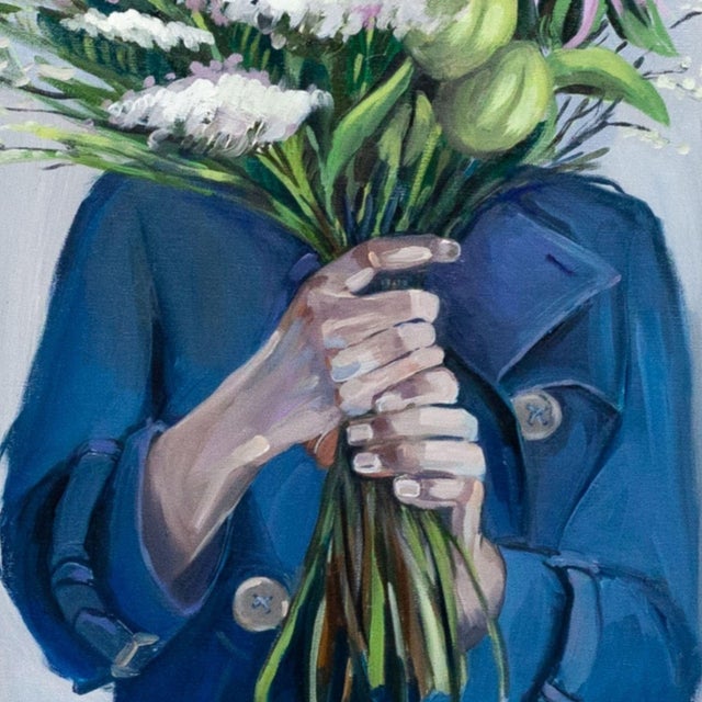 Justyna Kuklo, Melancholy IIA (Bouquet), 2025, Oil on Canvas, Framed For Sale - Image 4 of 6