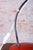 Red Mid-Century Czech Chrome Table Lamp attributed to J. Hůrka for Napako, 1960s For Sale - Image 8 of 13