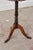 19th Century 19th Century Yew + Walnut Side Table W/ Ring Turned Pedestal For Sale - Image 5 of 6