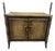 Vintage 1970s Stanley Furniture Faux Bamboo Cane Door Nightstand With Brass Caps For Sale