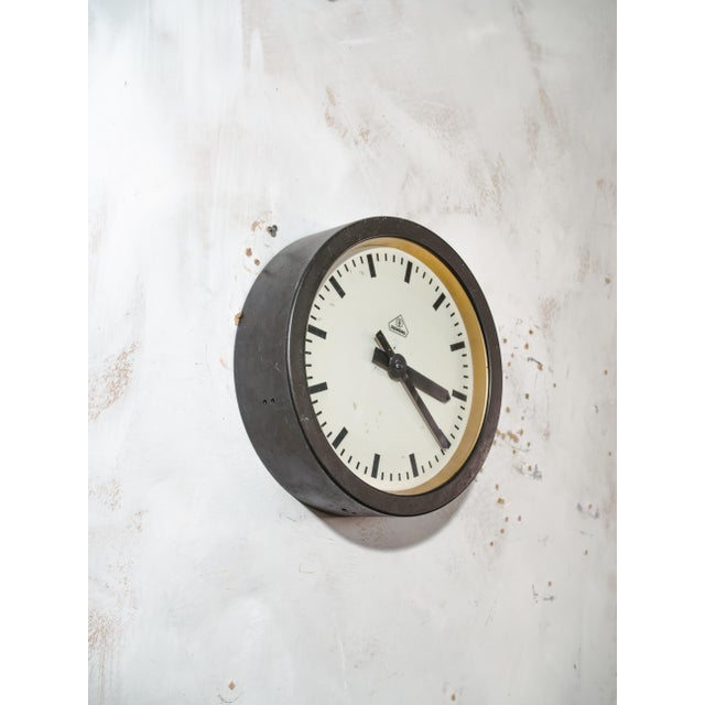 Small Station Clock from Siemens, 1930s For Sale - Image 15 of 15