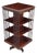 19th Century Victorian Mahogany Revolving Bookcase, 1880 For Sale