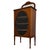 2000 - 2009 Antique English Mahogany Display Cabinet with Mirror, 1900s For Sale - Image 5 of 11