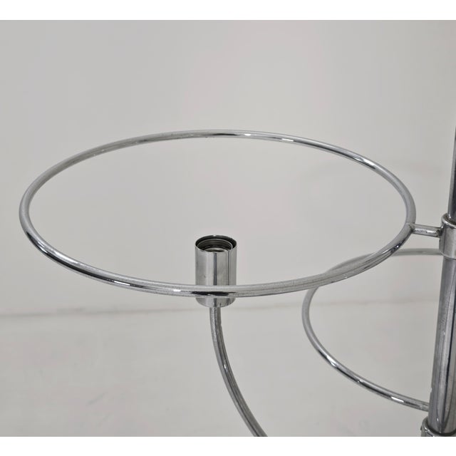 Model Lyndon Floor Lamp in Glass and Chromed Metal by Vico Magistretti for Oluce, Italy, 1977 For Sale - Image 11 of 18