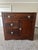 A beautifully detailed Late Victorian washstand in walnut, circa 1880s, featuring an intact original marble top and...