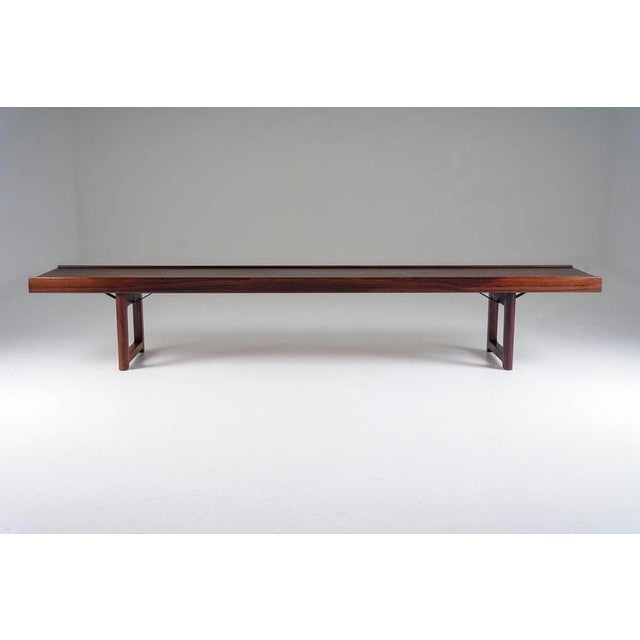 Krobo Bench by Torbjørn Afdal for Mellemstrands Trevareindustri, Norway, 1960s For Sale - Image 3 of 17