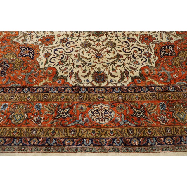 Vintage Romanian Palace Size Rug, 12'00 X 18'05 For Sale - Image 4 of 9
