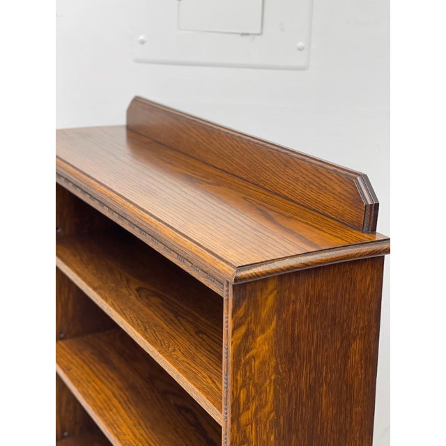 Mid-Century Modern 1970s Vintage Traditional English Bookshelf Uk Import For Sale - Image 3 of 5