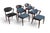 Wood Set of Six Attributed to Kai Kristiansen Model 42 Dining Chairs in Rosewood For Sale - Image 7 of 13