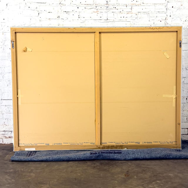 Late 20th Century Late 20th Century Contemporary Abstract Mixed Media Large Scale 2d Diptych Paper Art by C. Robert Boreman For Sale - Image 5 of 12