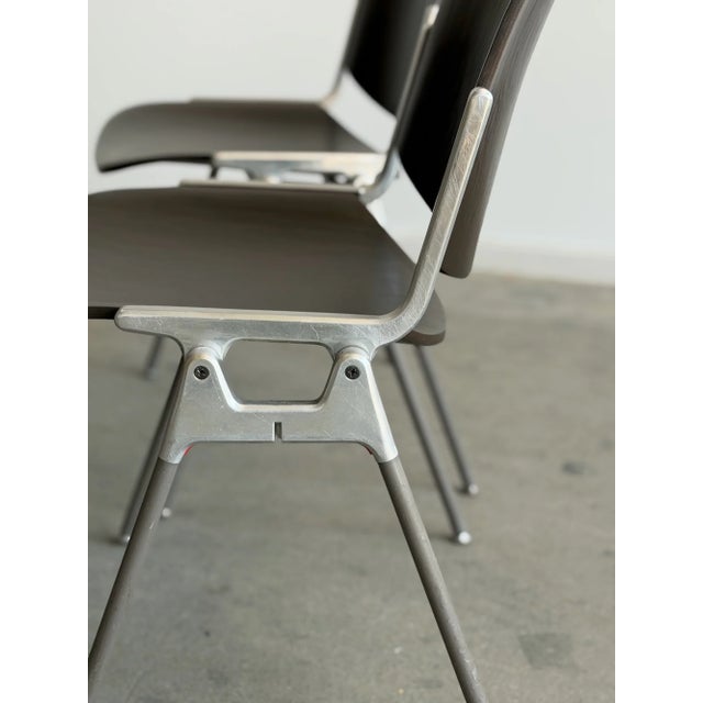 Mid-Century Modern 1970s Giancarlo Piretti for Castelli Chairs - Priced Per Chair For Sale - Image 3 of 18