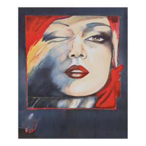 Helene Guetary, "Self Portrait," Lithograph