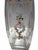 French Antique J L Lobmeyr Austrian Enamel Decorated Crystal Vase Romantic Scene For Sale - Image 3 of 6