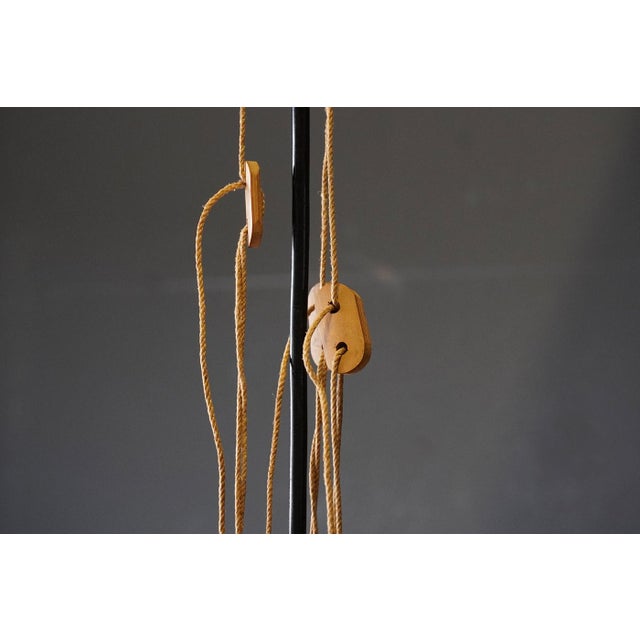 Hana II Chandelier Uchiwa Series by Ingo Maurer for Design M, Germany, 1970s For Sale - Image 6 of 14