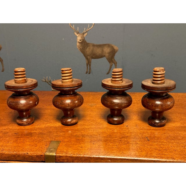 Wood Military Campaign Chest of Drawers For Sale - Image 7 of 13