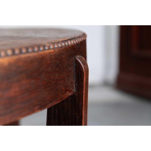 Amsterdamse School Side Table, 1920s For Sale - Image 4 of 14