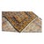Antique Persian Senneh Wool 4x6 Navy, Gold & Orange Handmade Area Rug #1143202 For Sale In Houston - Image 6 of 7