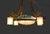 Metal Antique Art Deco - Neoclassical Brass Chandelier For Sale - Image 7 of 7