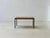 Contemporary Vintage Minimalist Table in Wood Veneer with Steel Frame, 1980s For Sale - Image 3 of 16