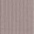 English Sophie Conran Coco Loveseat Narrow Chocolate Stripe with Piping with Knife Edge Cushion For Sale - Image 3 of 5