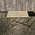 Vintage Neo-Classical French Marble and Brass Coffee Table, 1970s For Sale - Image 4 of 14