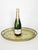 Hand-Painted Green Metal Tray, France, 1800s For Sale - Image 3 of 11