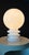 Vintage table lamp designed by Herbert Proft for Glashutte Limburg in Germany in the 70s. Model 'Bulb' , made from a...