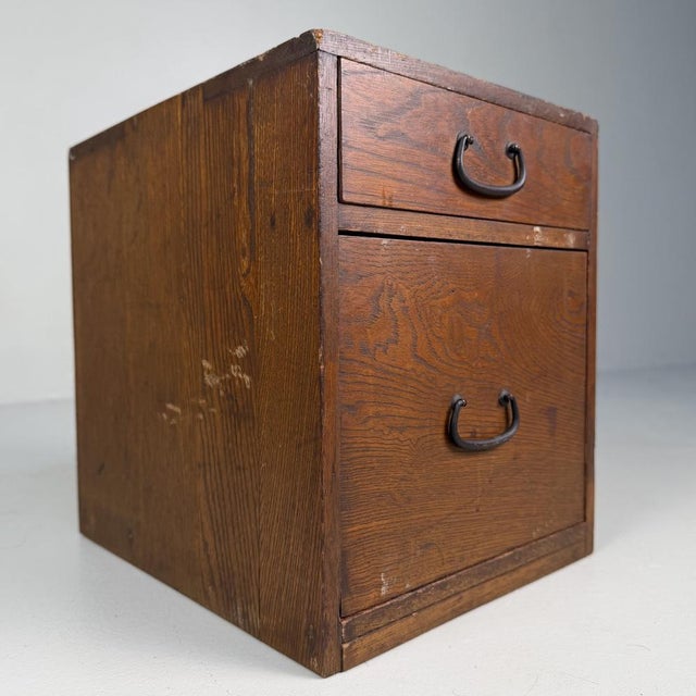Contemporary Small Japanese Kodansu Storage Cabinet, 1910s For Sale - Image 3 of 13