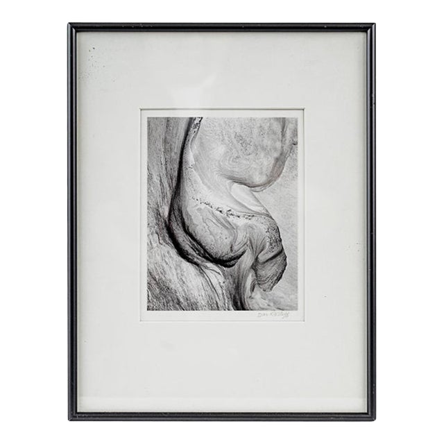 Original Abstract Graphite Drawing on Paper by Artist Dan Ratliff For Sale
