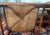 Antique Tiger Maple Side Chair With Woven Rush Seat For Sale - Image 12 of 18