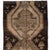 Vintage Circa 1940 Brown Turkish Oushak Hand Knotted Wool Runner 3ft 11in X 15ft 1in For Sale - Image 9 of 18