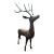 Brass Vintage Heavy Large Brass Deer Stag Sculpture Figurine Mid Century Modern 24” H For Sale - Image 8 of 18