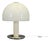 Vintage Italian Glass Mushroom Table Lamp, 1970s For Sale