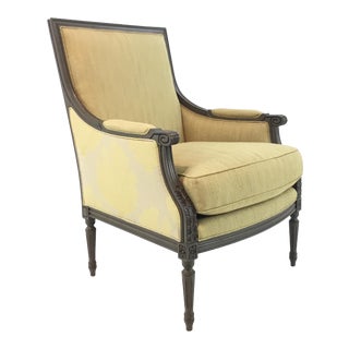 Currey & Co. Transitional Boxwell Club Chair For Sale