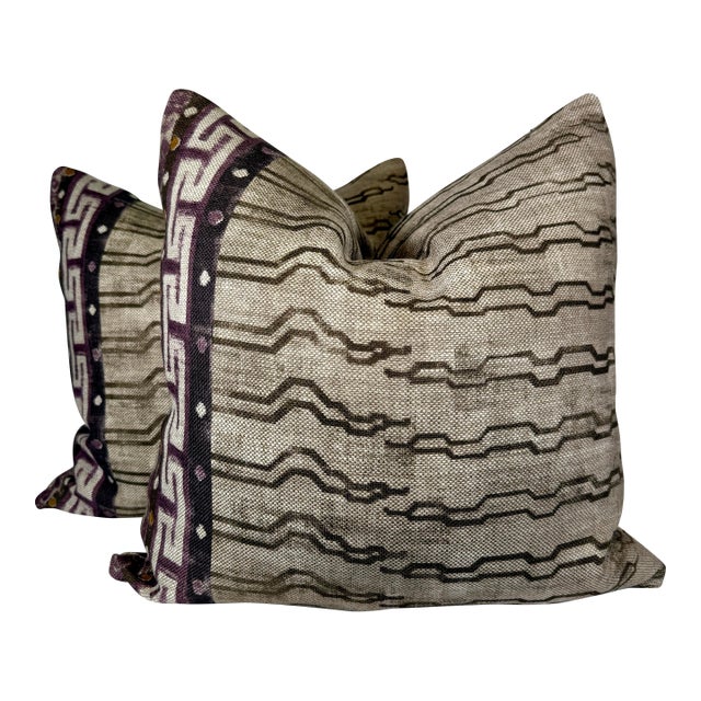 Zak + Fox "Khaden" 22" Pillows-a Pair For Sale