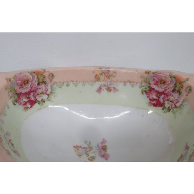 Karl IV Gold Gilt Lime and Pink Candy Bowl Porcelain Made in Austria 4662b For Sale - Image 10 of 16