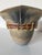 1980s 1980s Vintage Organic Studio Art Ceramic Vase With Natural Fiber Detail For Sale - Image 5 of 12