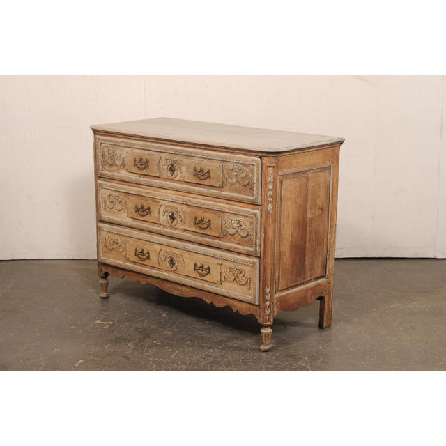 French 19th C. Commode W/Bow & Swag Motif For Sale - Image 10 of 13