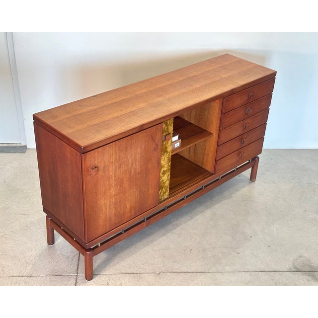 Teak Sideboard by Ilmari Tapiovaara for Permanente Mobili Cantù, 1950s For Sale - Image 9 of 18