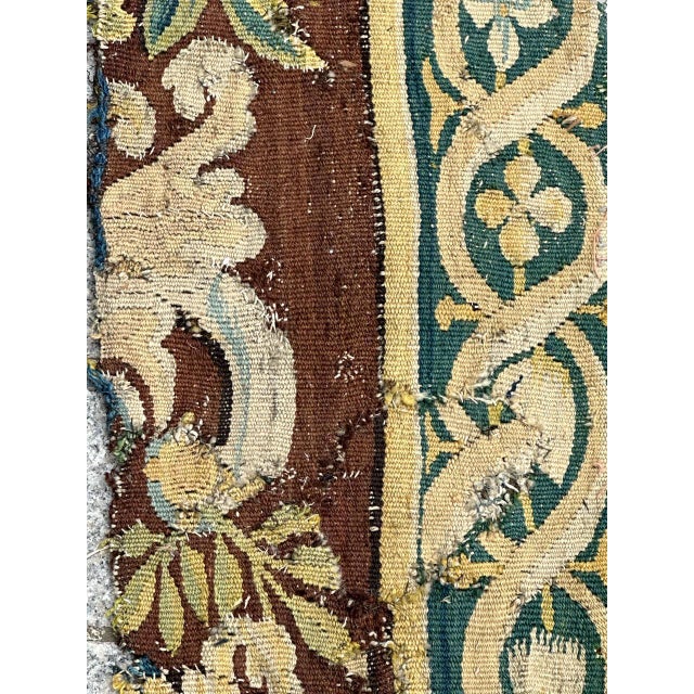 Antique French Aubusson Tapestry For Sale - Image 12 of 18