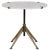 An updated take on mid-century modern, this table is topped with a slab of genuine quartz and designed to embrace the...