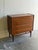 Danish teak chest of drawers dating to the 1960s, designed in the clean, architectural Mid-Century Modern style of Arne...