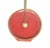 Vintage Hand-Painted Red Flowerpot Floor Lamp For Sale In New York - Image 6 of 7