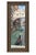 Late 20th Century Pair of Tall Venetian Canal Prints in Onyx Black and Hand-Gilded Frames For Sale In Los Angeles - Image 6 of 7